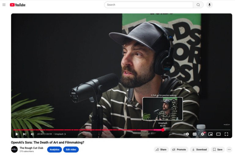 Video chapters from a Dallas production company YouTube Video
