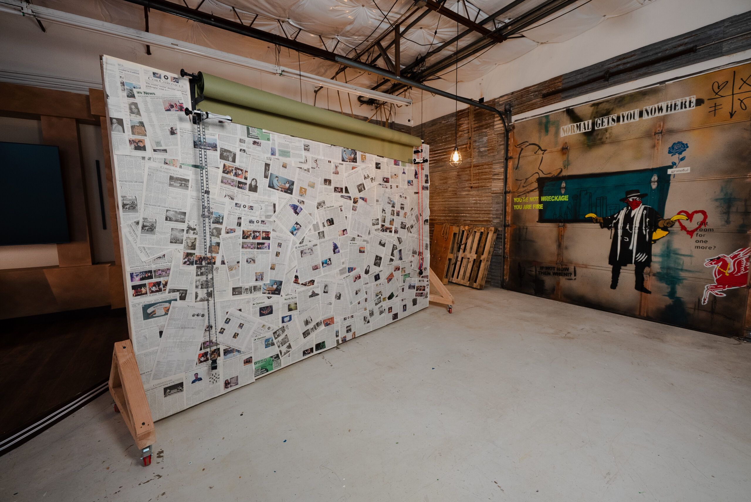 Newspaper Flat