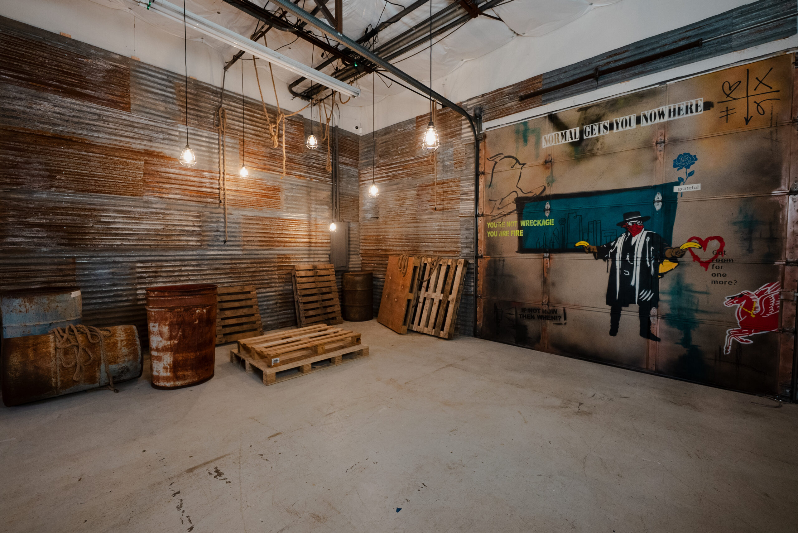 Rustic Industrial Set