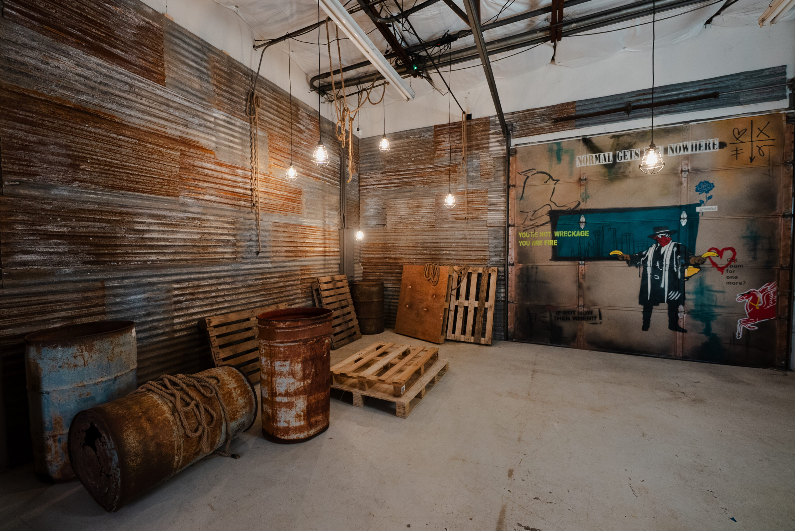 Rustic Industrial Set